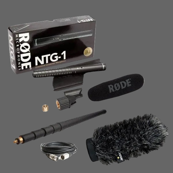 Røde NTG 1 Shotgun Microphone Bundle